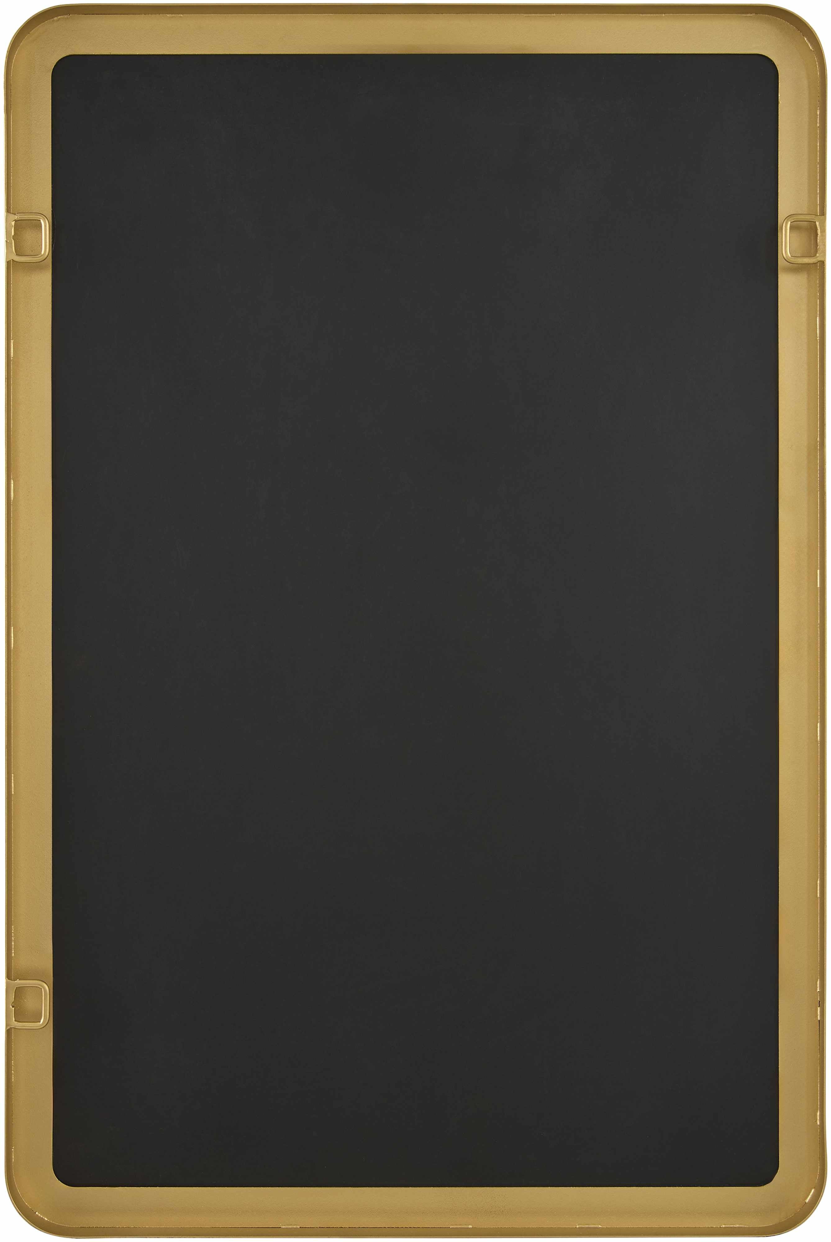 Tubii Gold Mirror with Iron Base