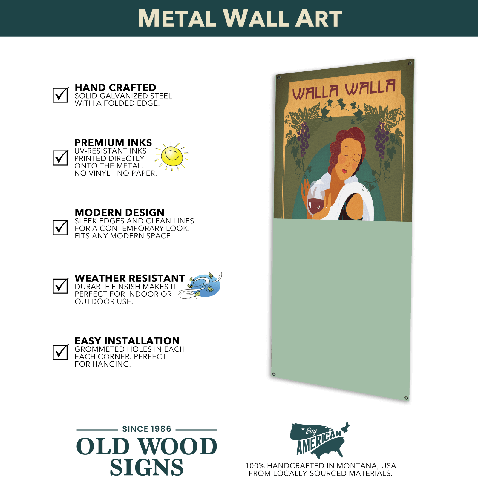 Tree Blessings- Wood or Metal Wall Art