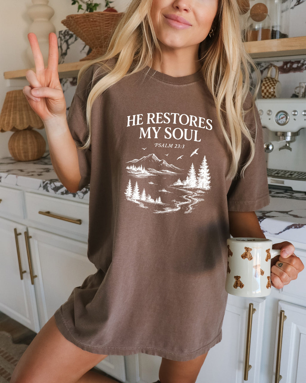 He Restores My Soul Tee