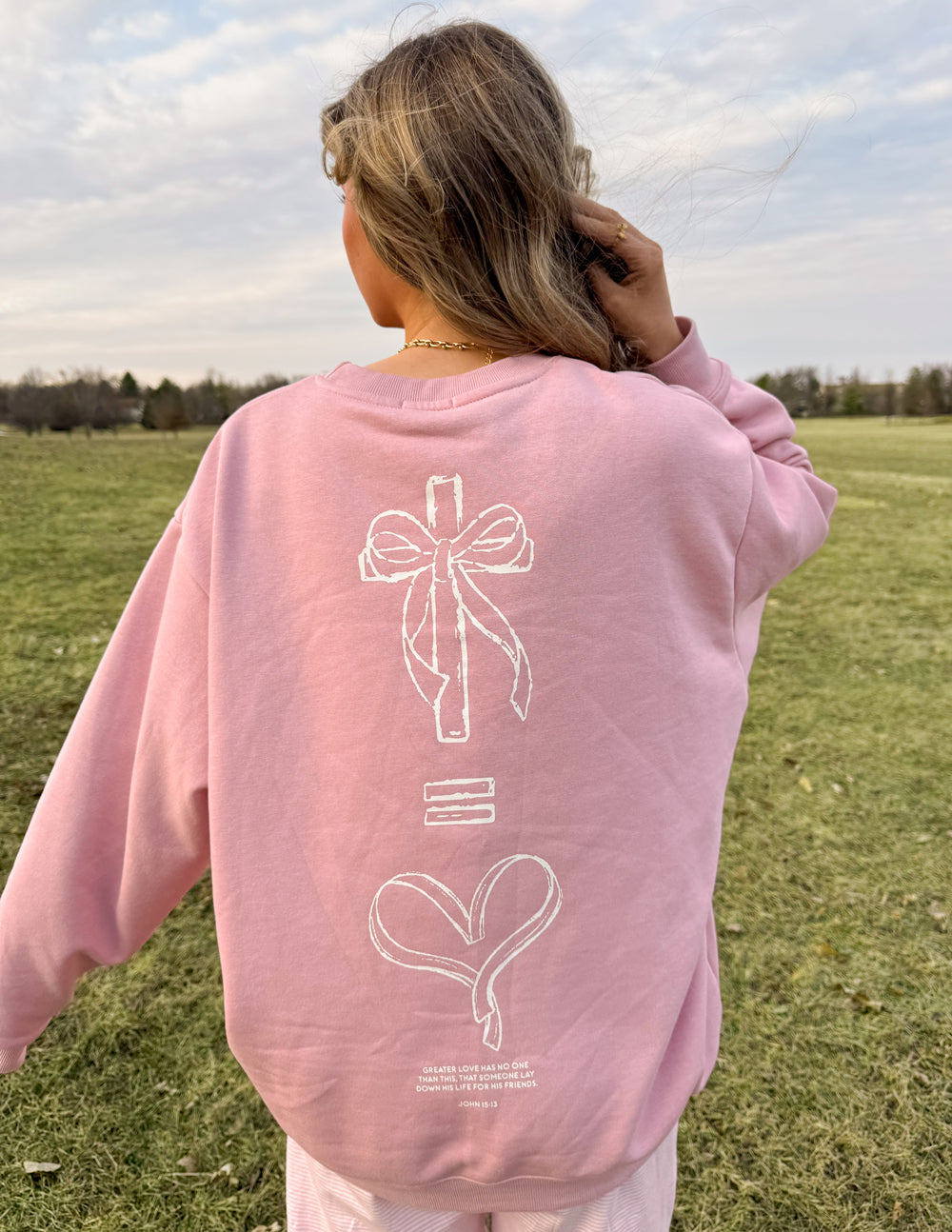 No Greater Love Crewneck