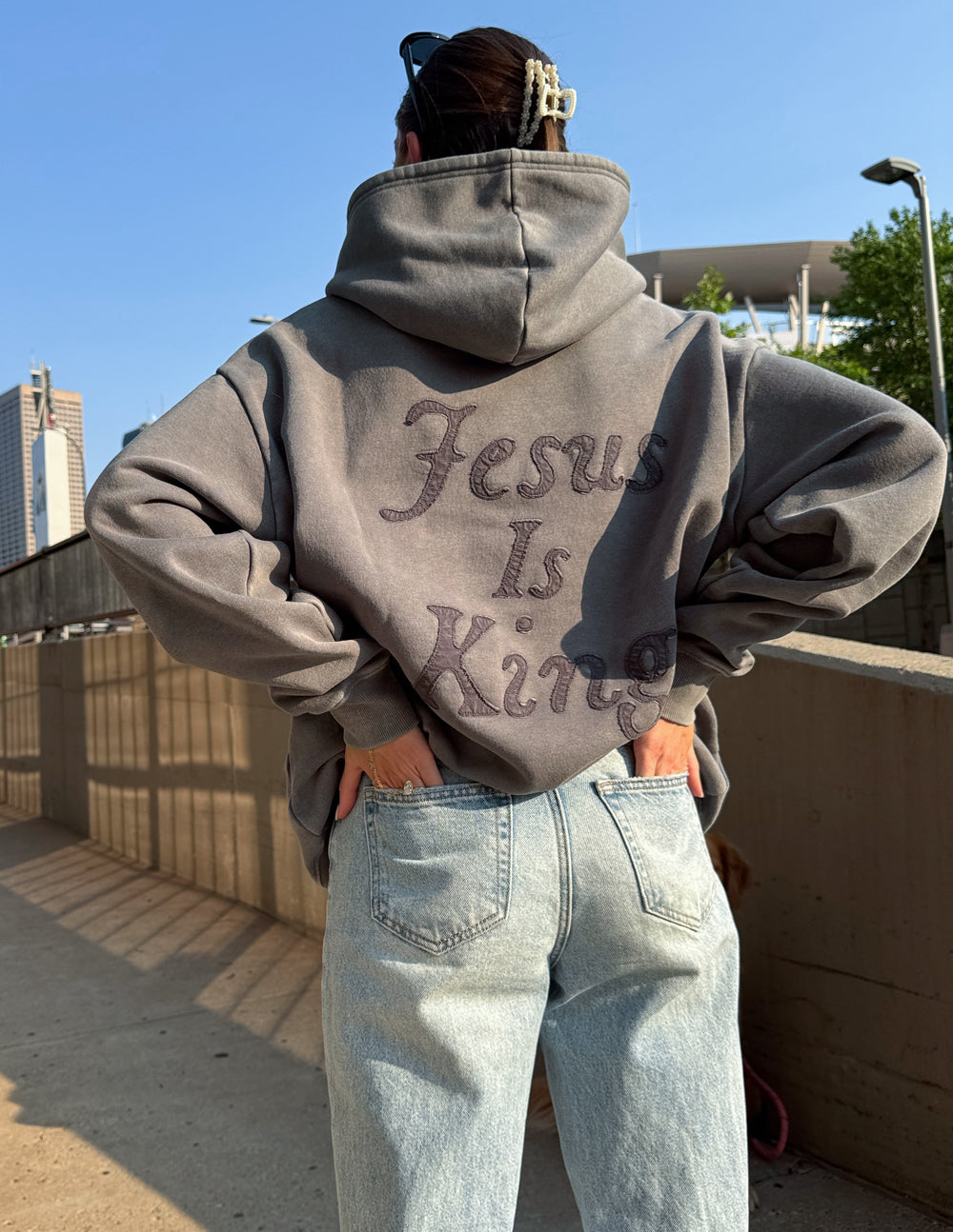Not Sorry Jesus Is King Hoodie
