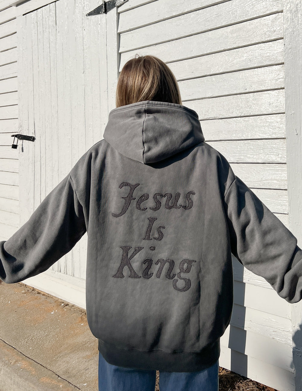 Not Sorry Jesus Is King Hoodie