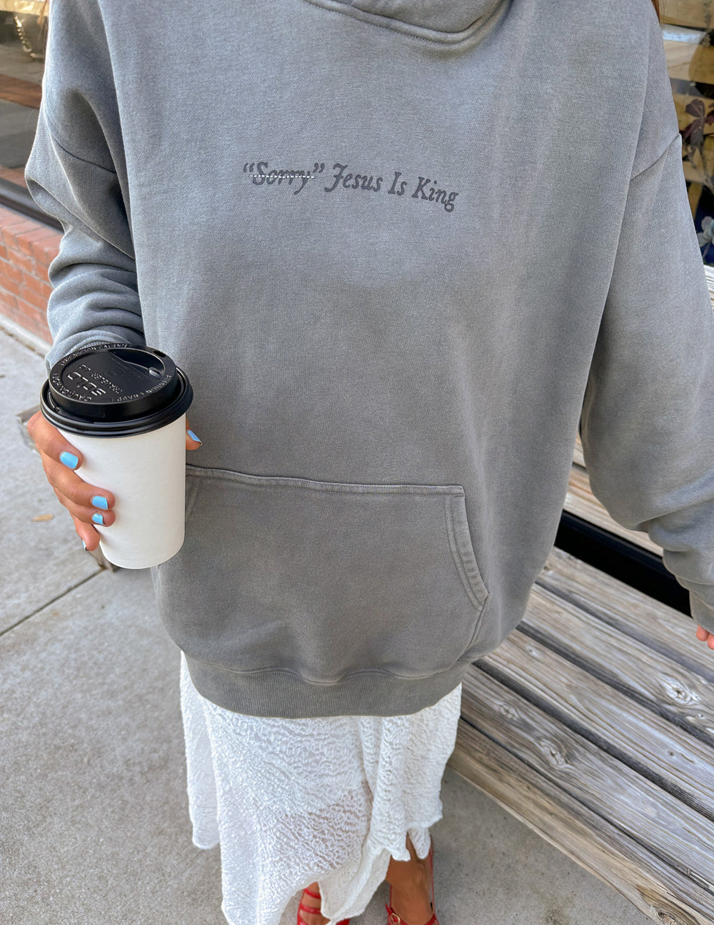 Not Sorry Jesus Is King Hoodie