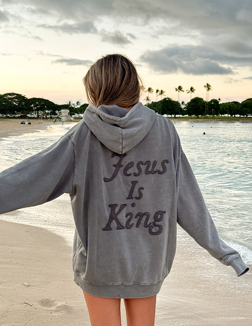 Not Sorry Jesus Is King Hoodie