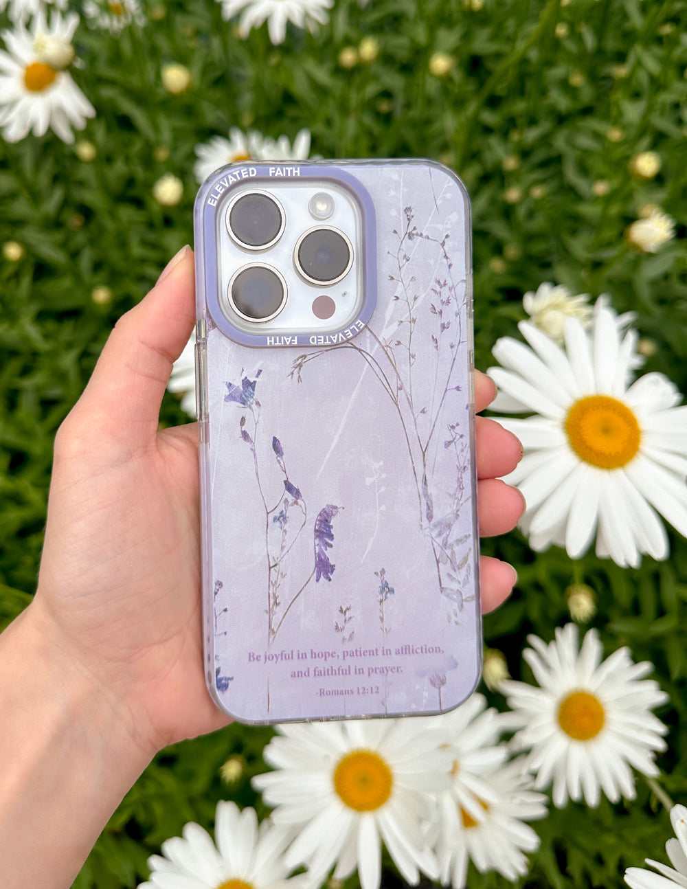 Romans 12:12 Phone Case