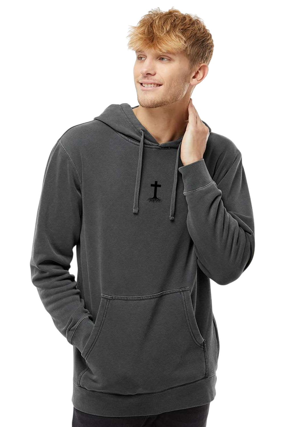 Stay Rooted Unisex Pigment-Dyed Hoodie