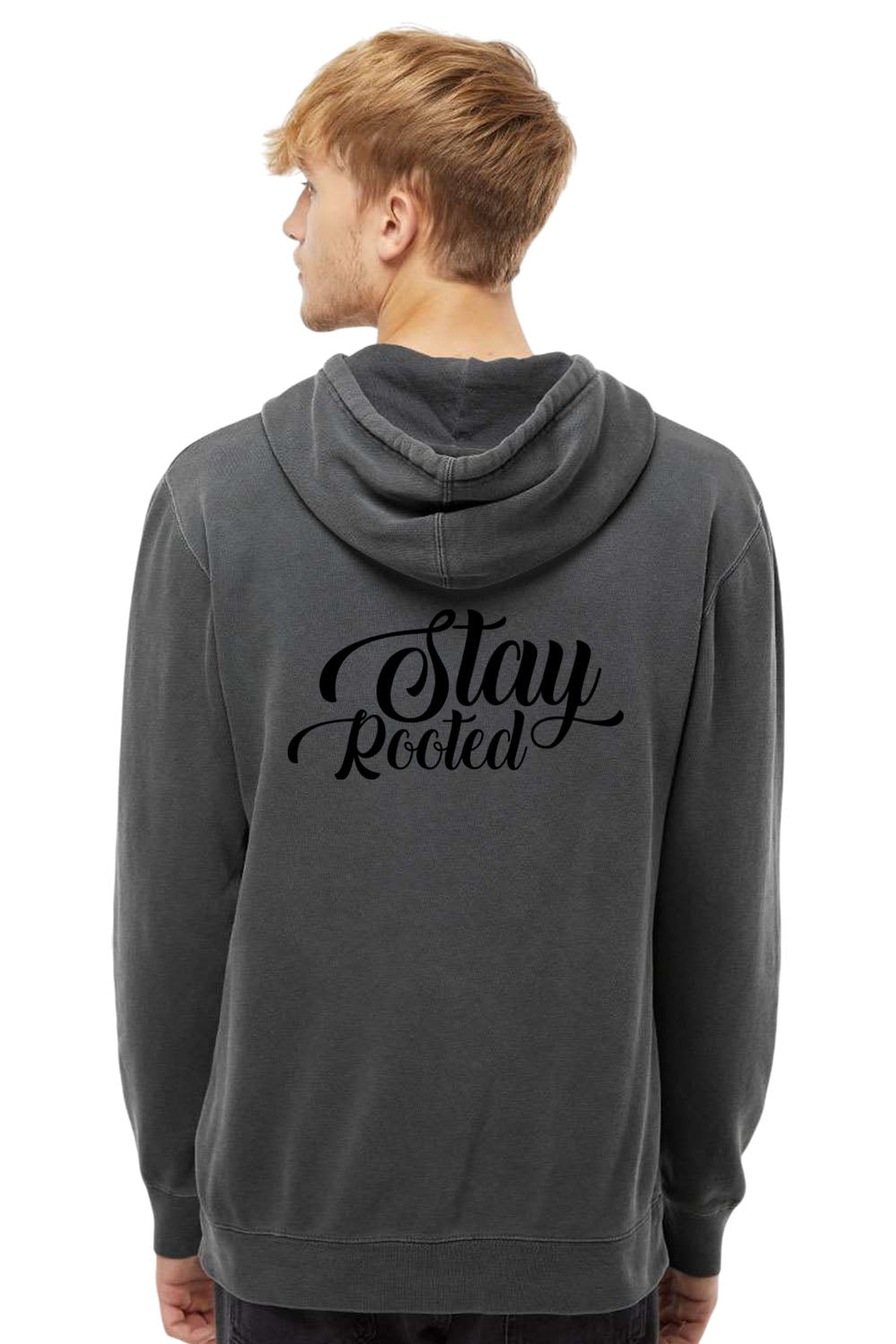 Stay Rooted Unisex Pigment-Dyed Hoodie