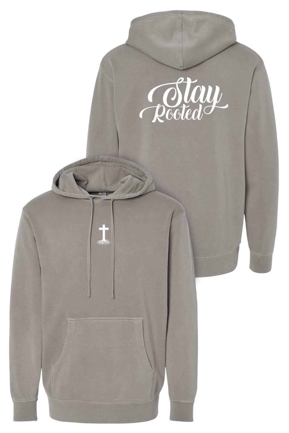 Stay Rooted Unisex Pigment-Dyed Hoodie