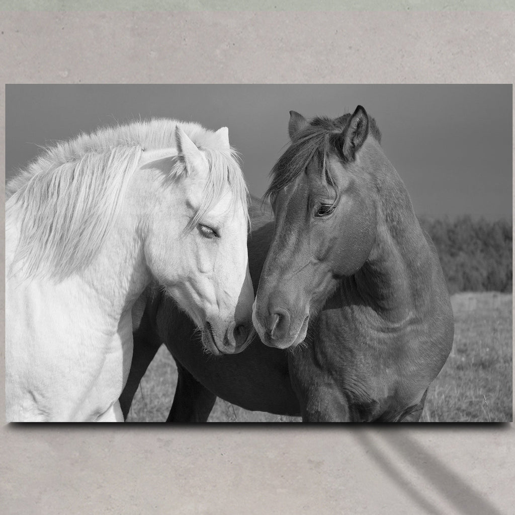 Horse Love Canvas Wall Art