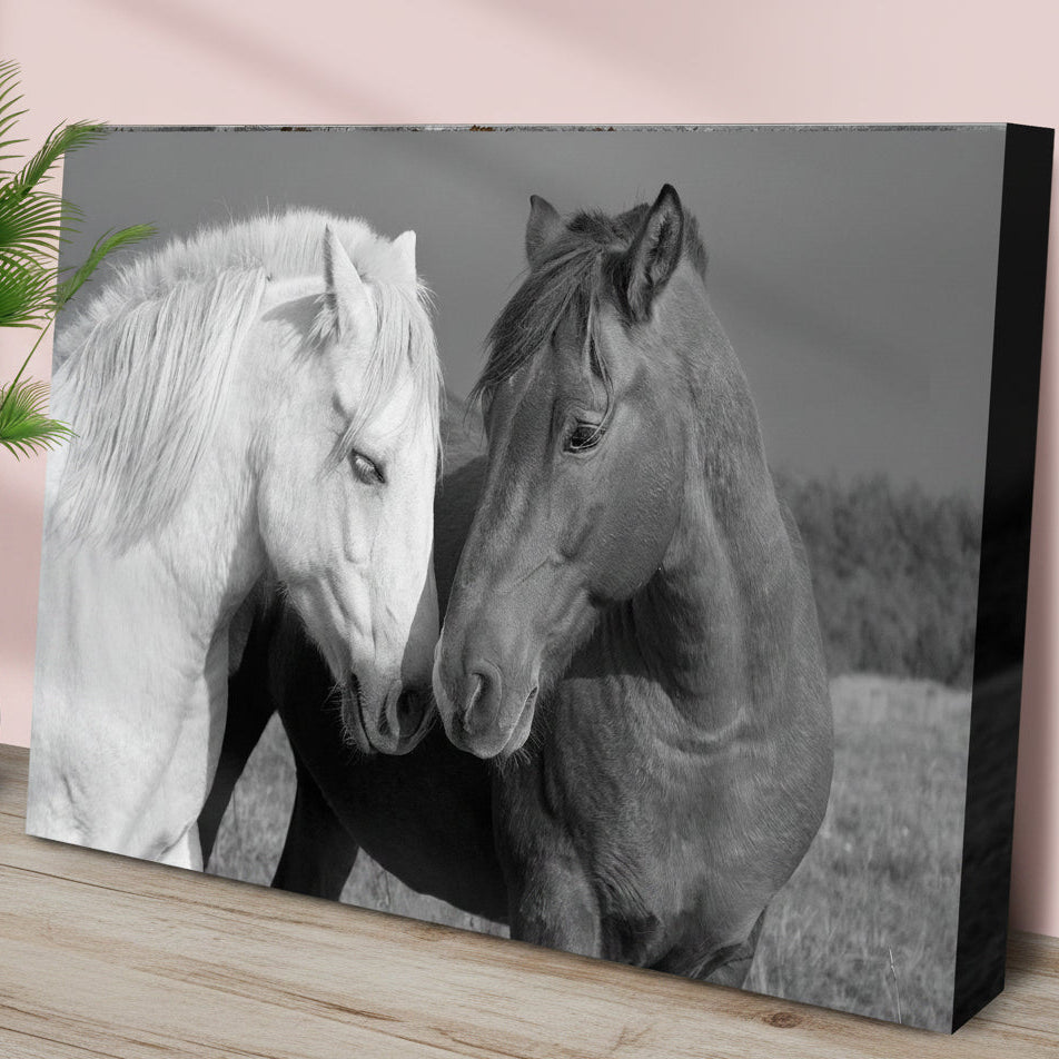 Horse Love Canvas Wall Art