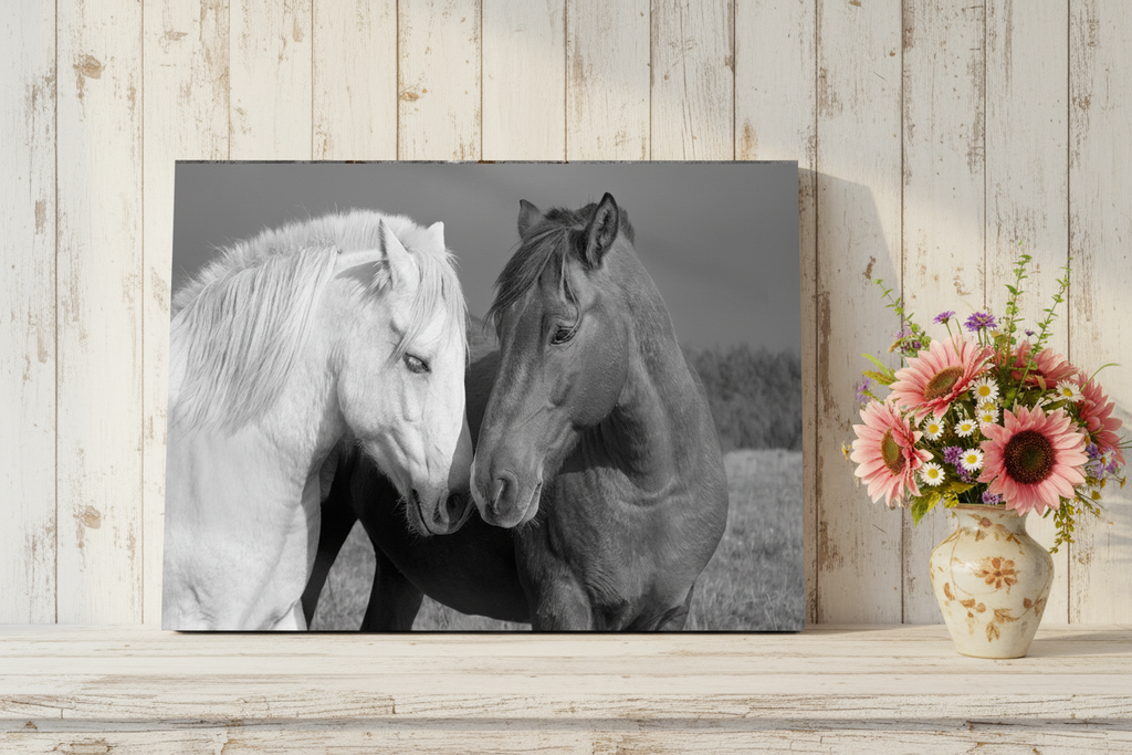 Horse Love Canvas Wall Art