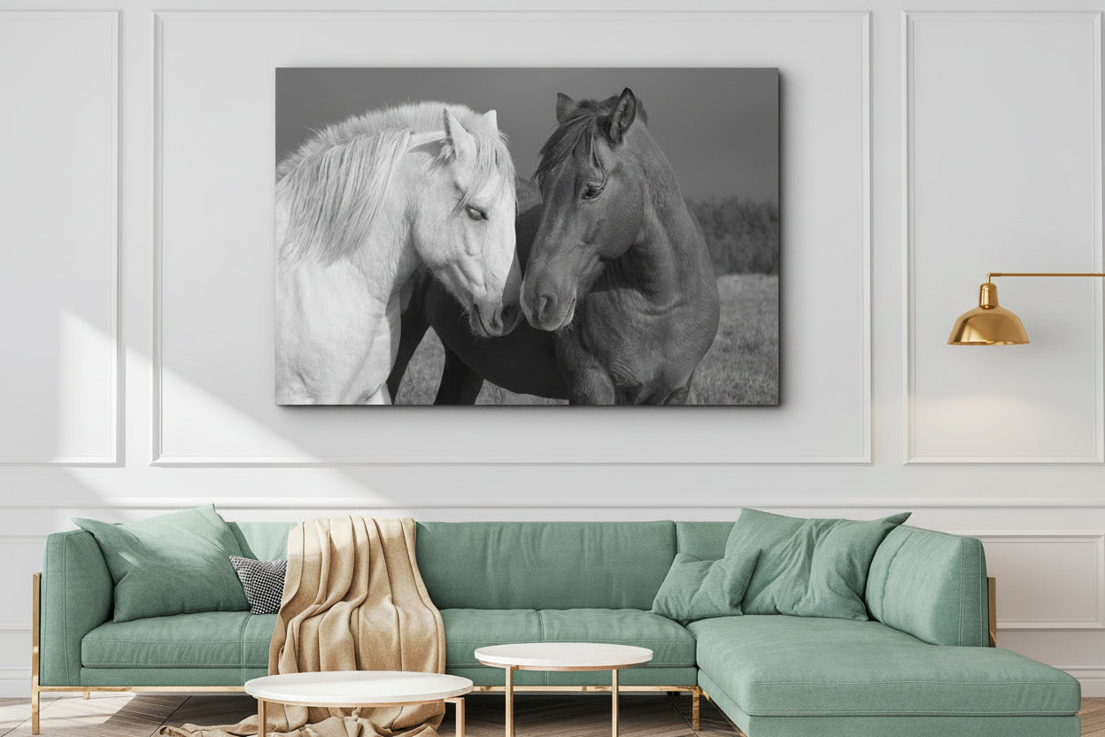Horse Love Canvas Wall Art