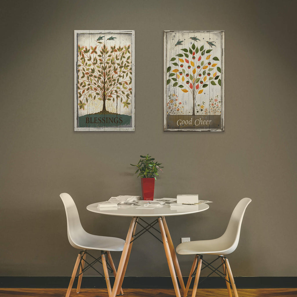 Tree Blessings- Wood or Metal Wall Art