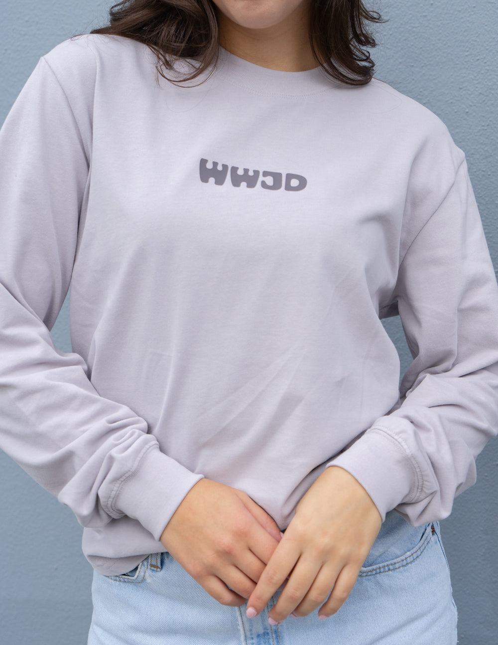 WWJD Purple Tee
