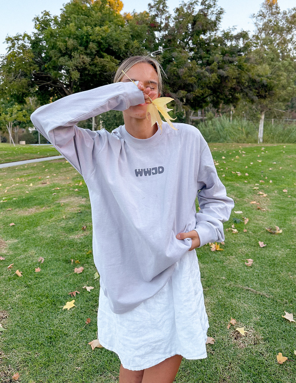 WWJD Purple Tee