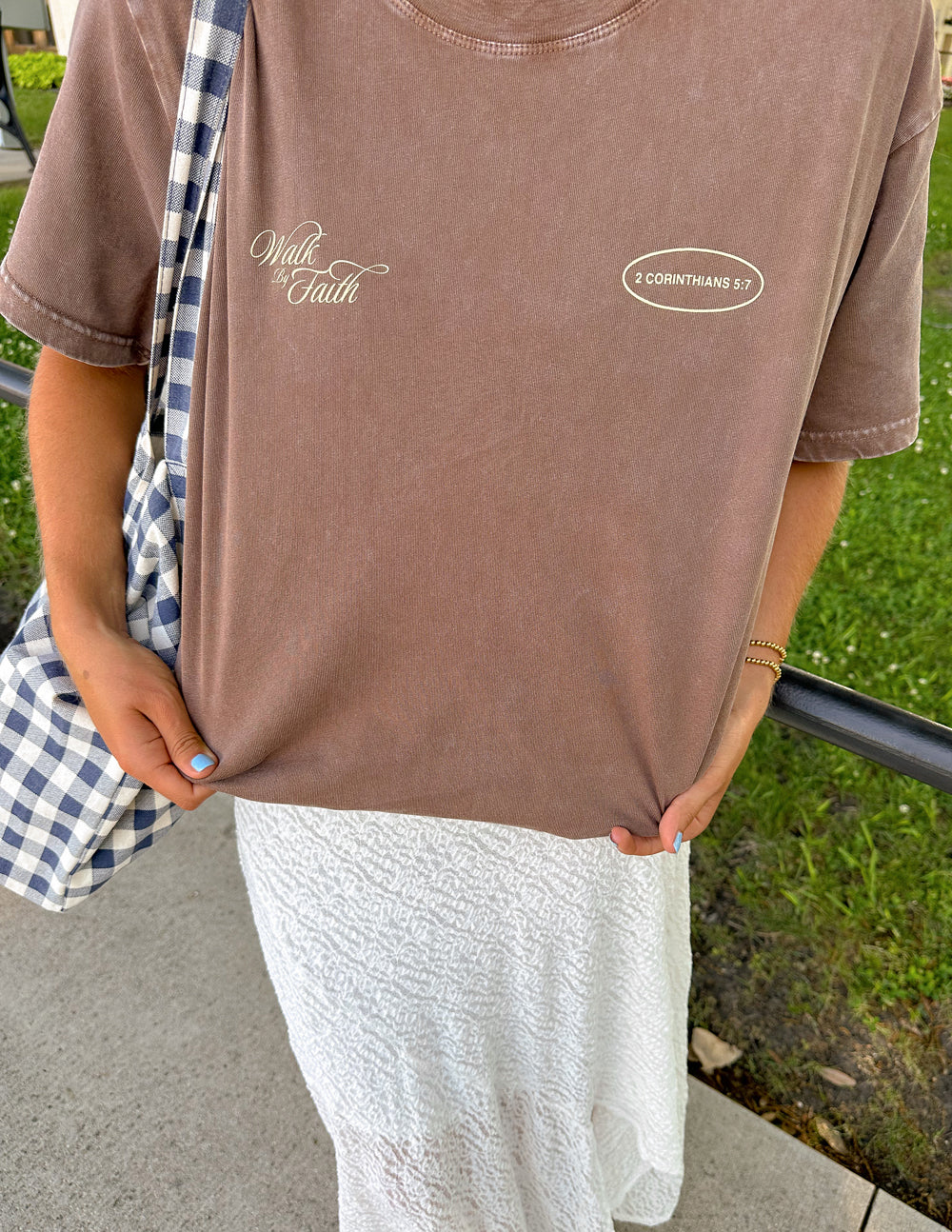 Walk by Faith Unisex Fit Tee