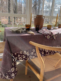 Ruffled Gingham Tablecloth