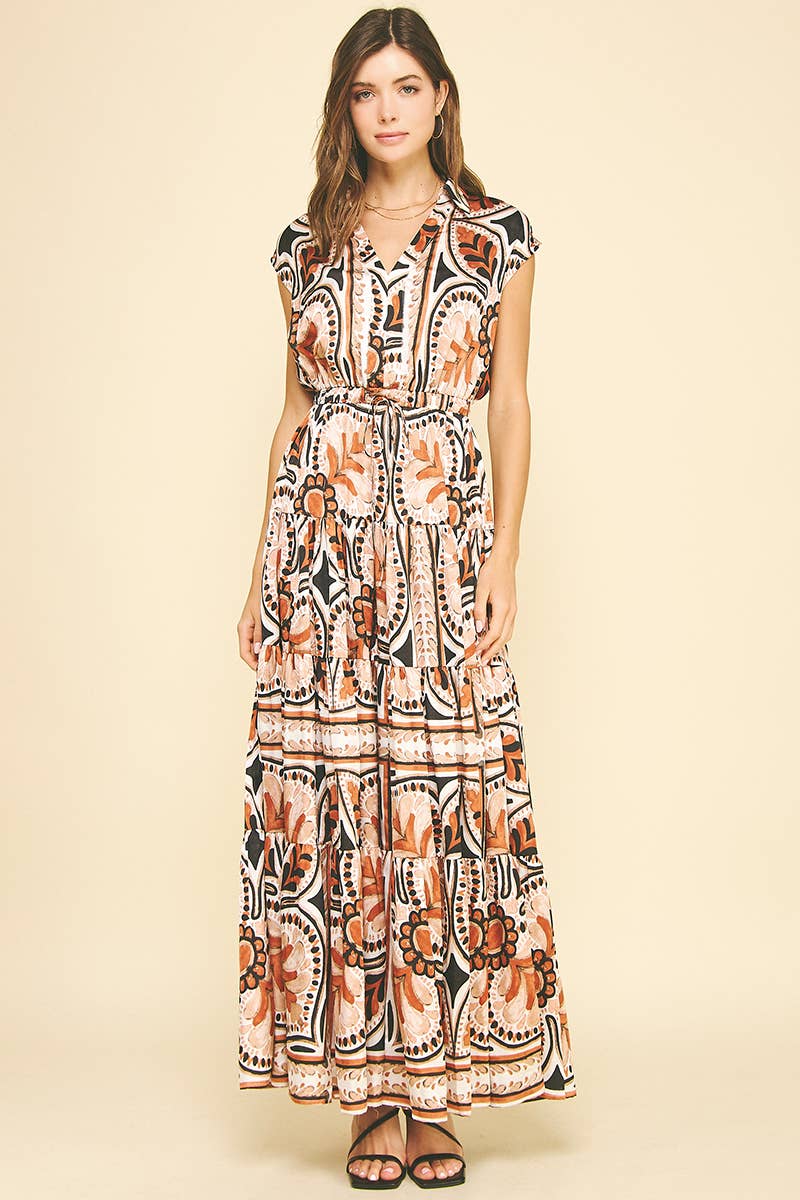 Lyric - Floral Tiered Maxi Dress