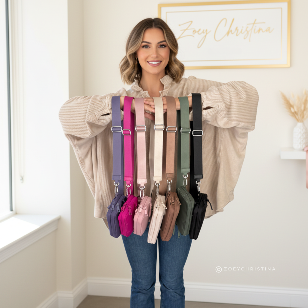 Convertible Crossbody & Wristlet Wallet Bag