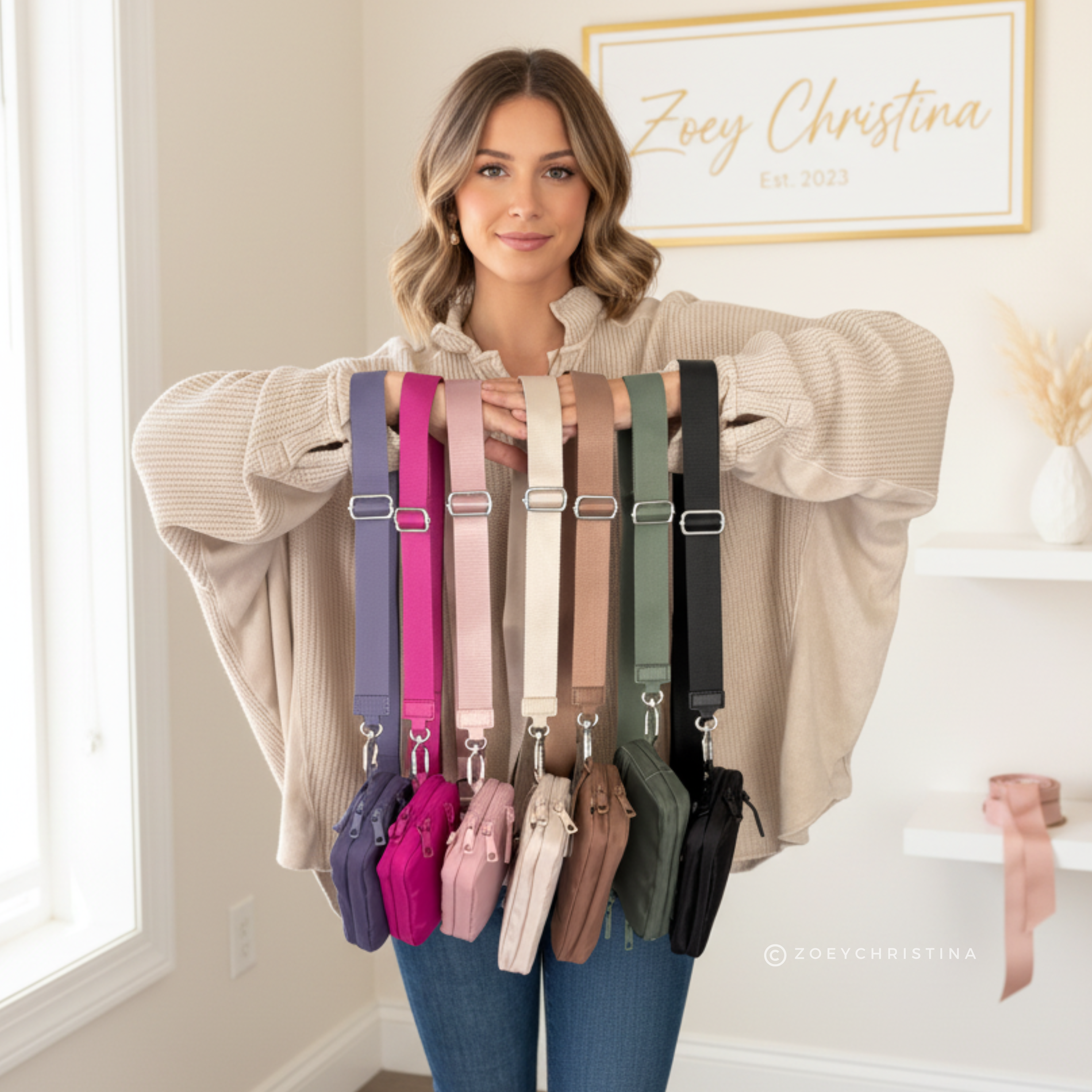Convertible Crossbody & Wristlet Wallet Bag