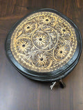 Canteen Bag - Vintage Leather & Hair on Hide