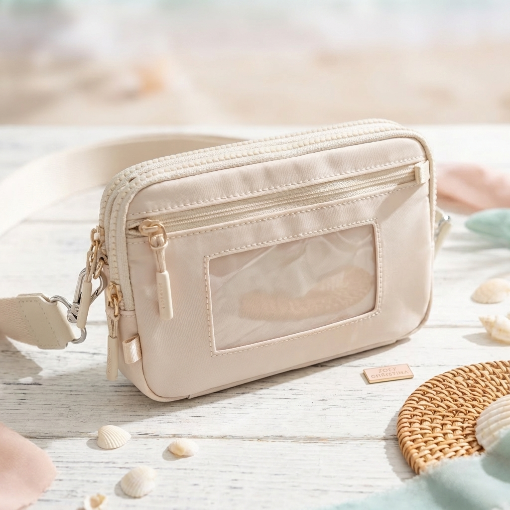 Convertible Crossbody & Wristlet Wallet Bag
