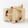 Cotton Linen Grass Dress Belt