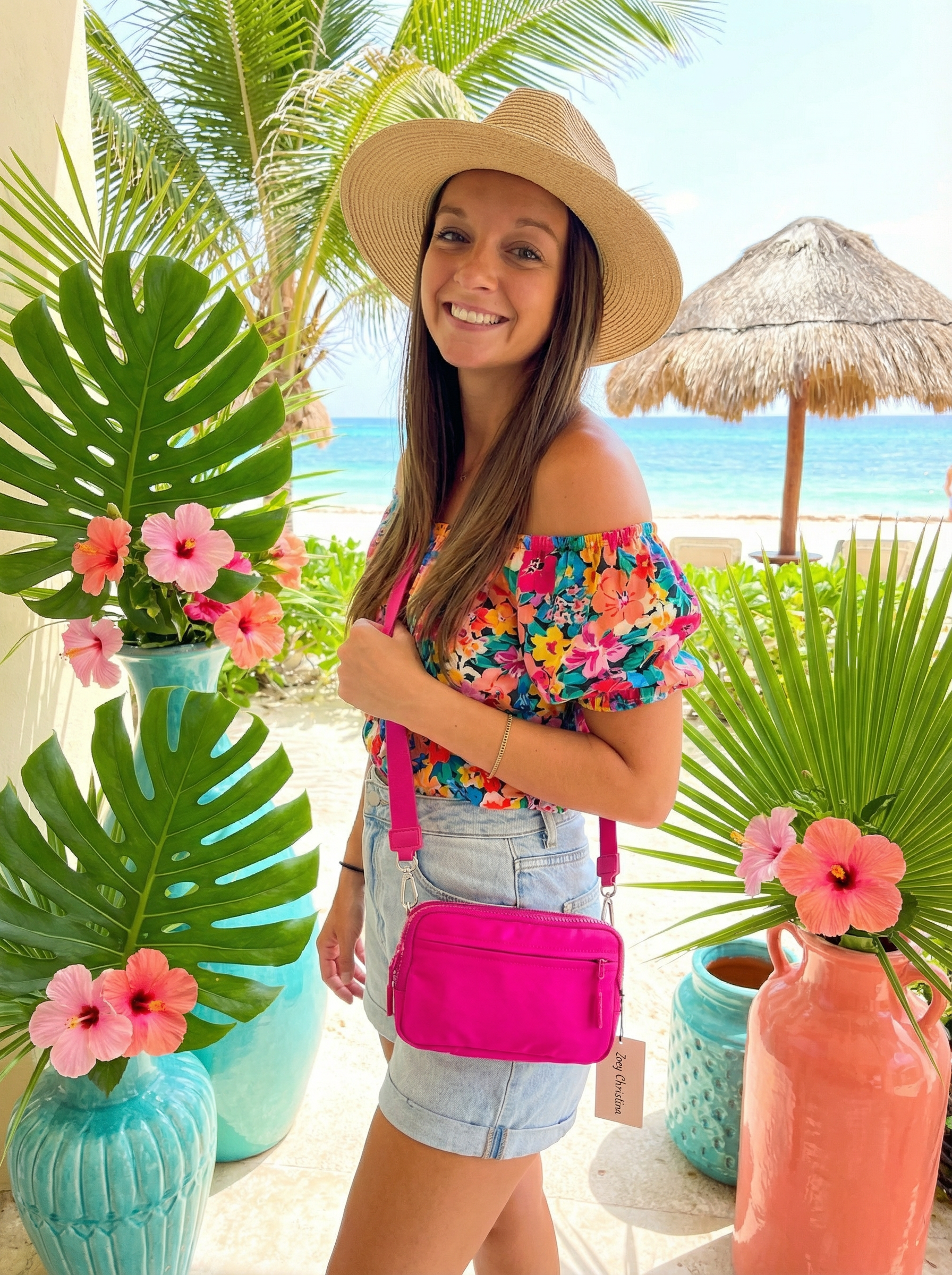 Convertible Crossbody & Wristlet Wallet Bag