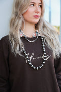 Howdy Embroidered Sweatshirt