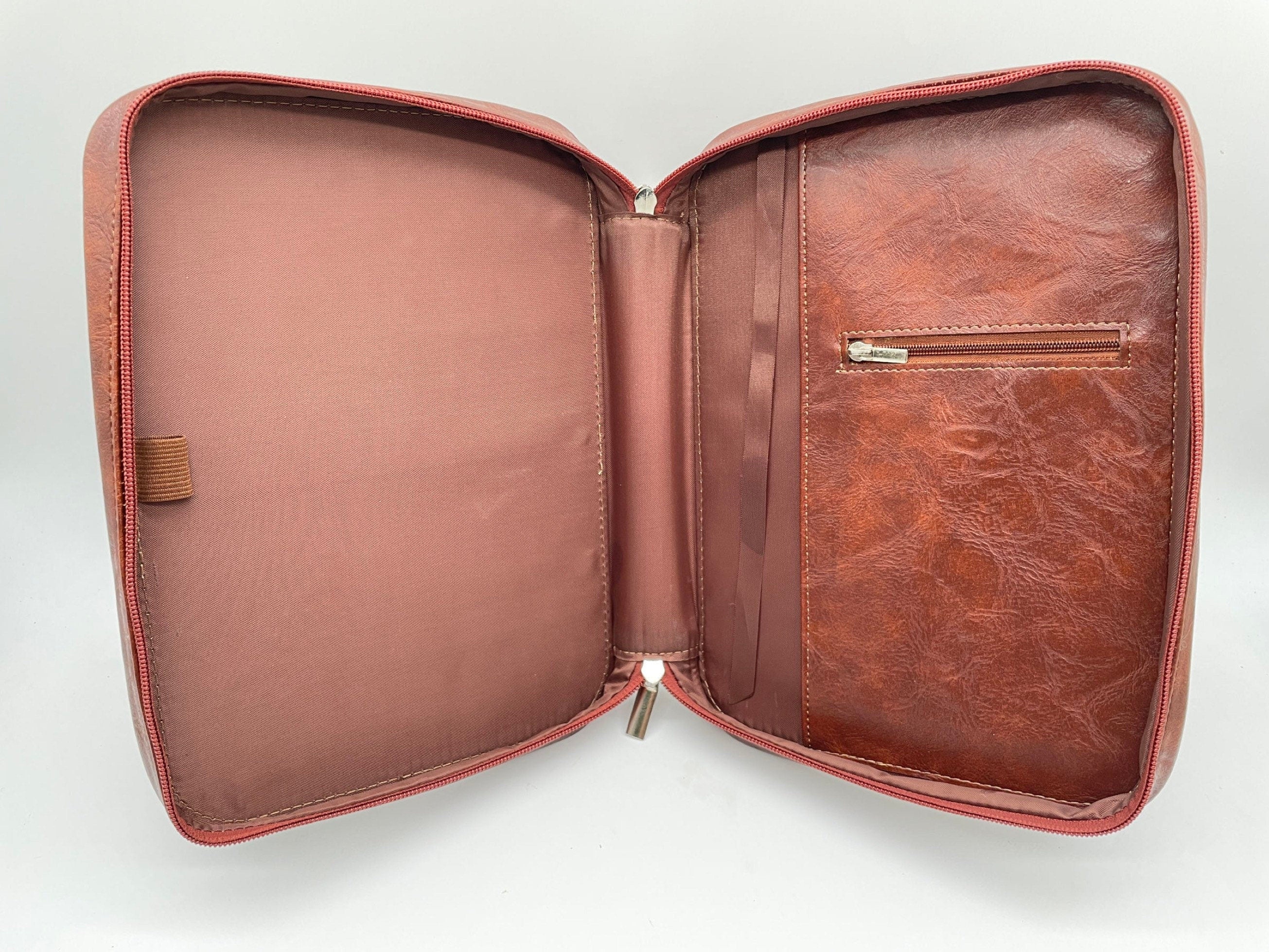 Cow Print Lux Leather Bible Case
