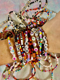 Jesus Stackable Beaded  Friendship Bracelets