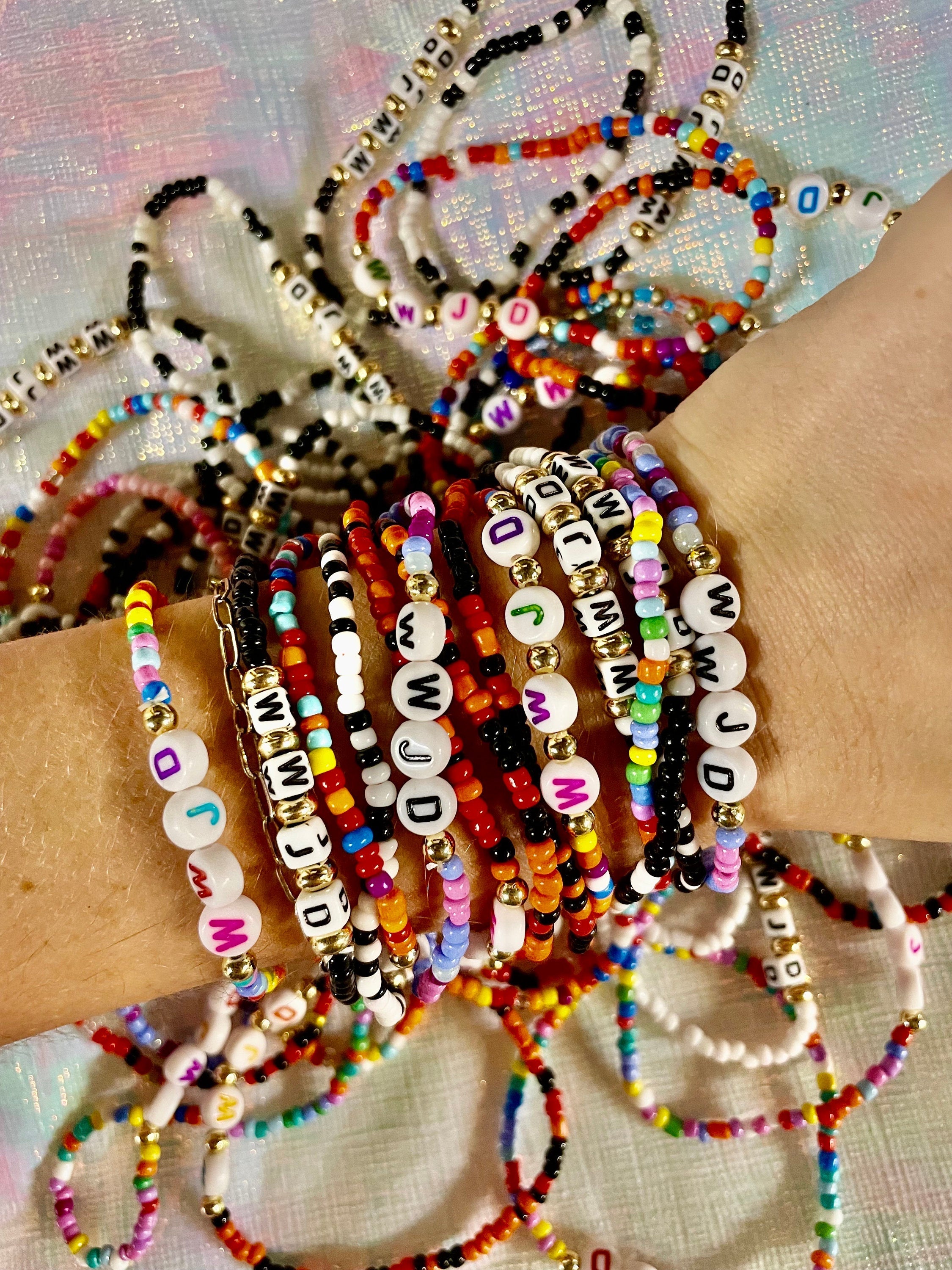 Jesus Stackable Beaded  Friendship Bracelets