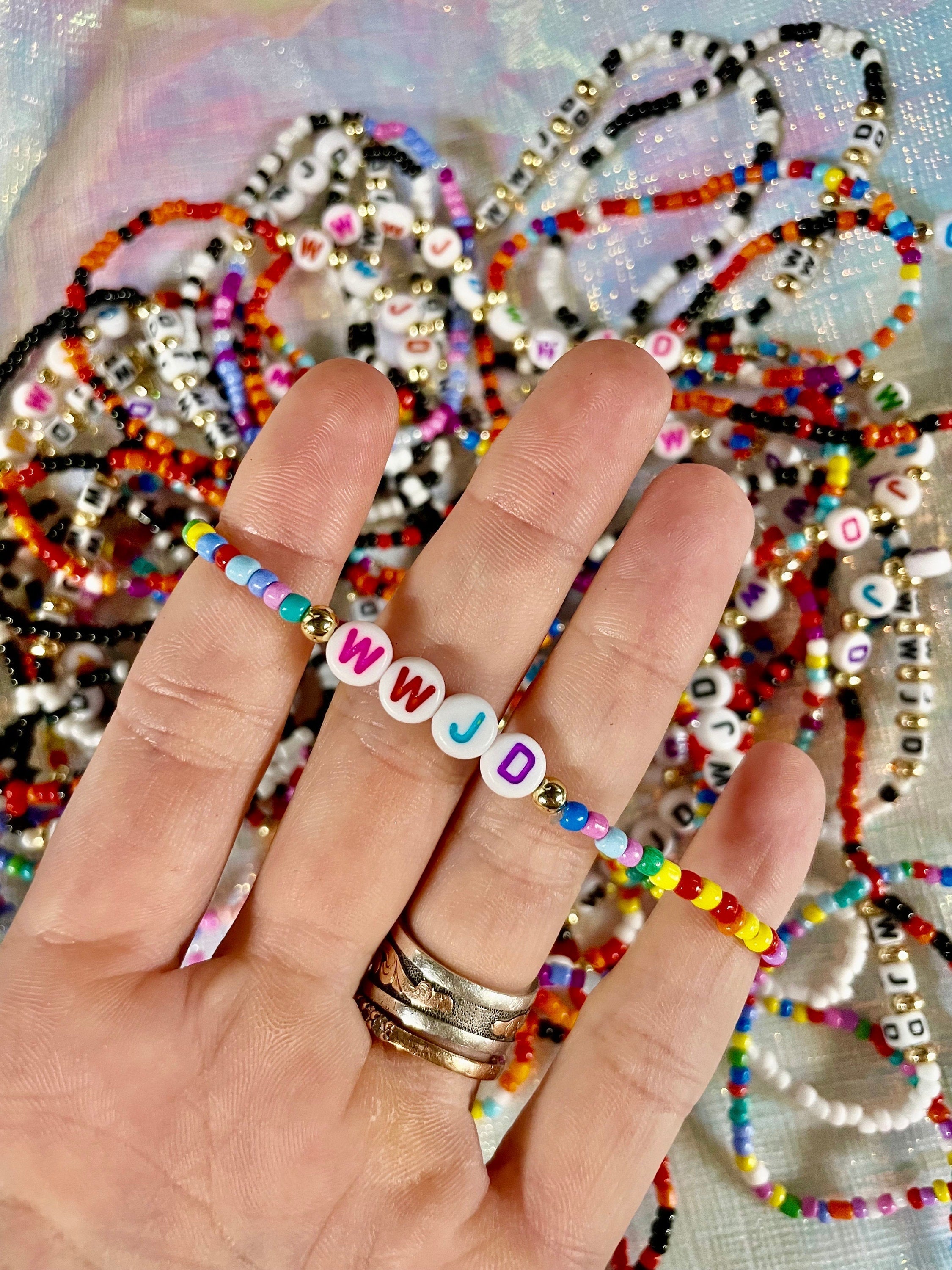 Jesus Stackable Beaded  Friendship Bracelets