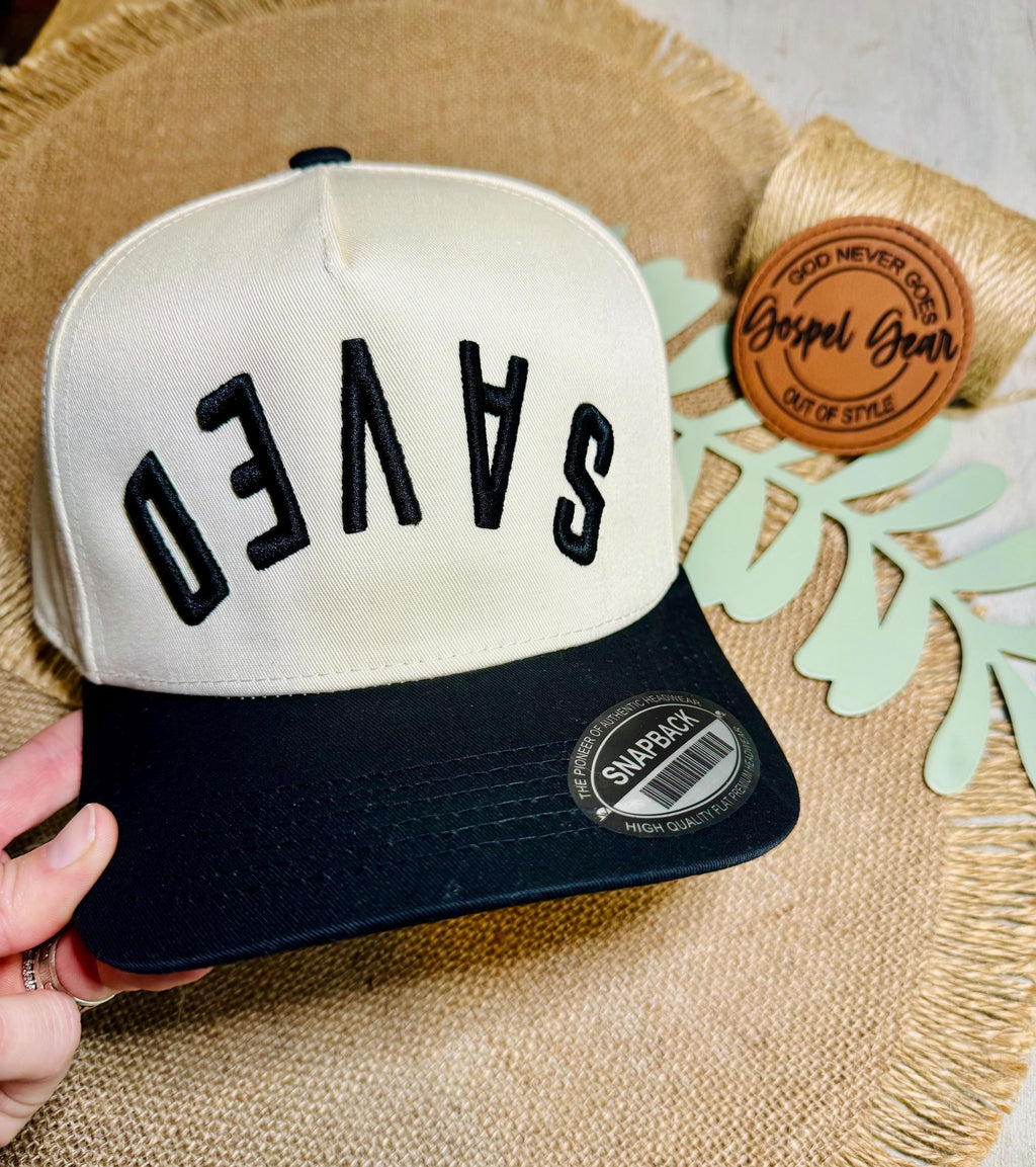 Christian Upside-Down Puff Embroidered Hat