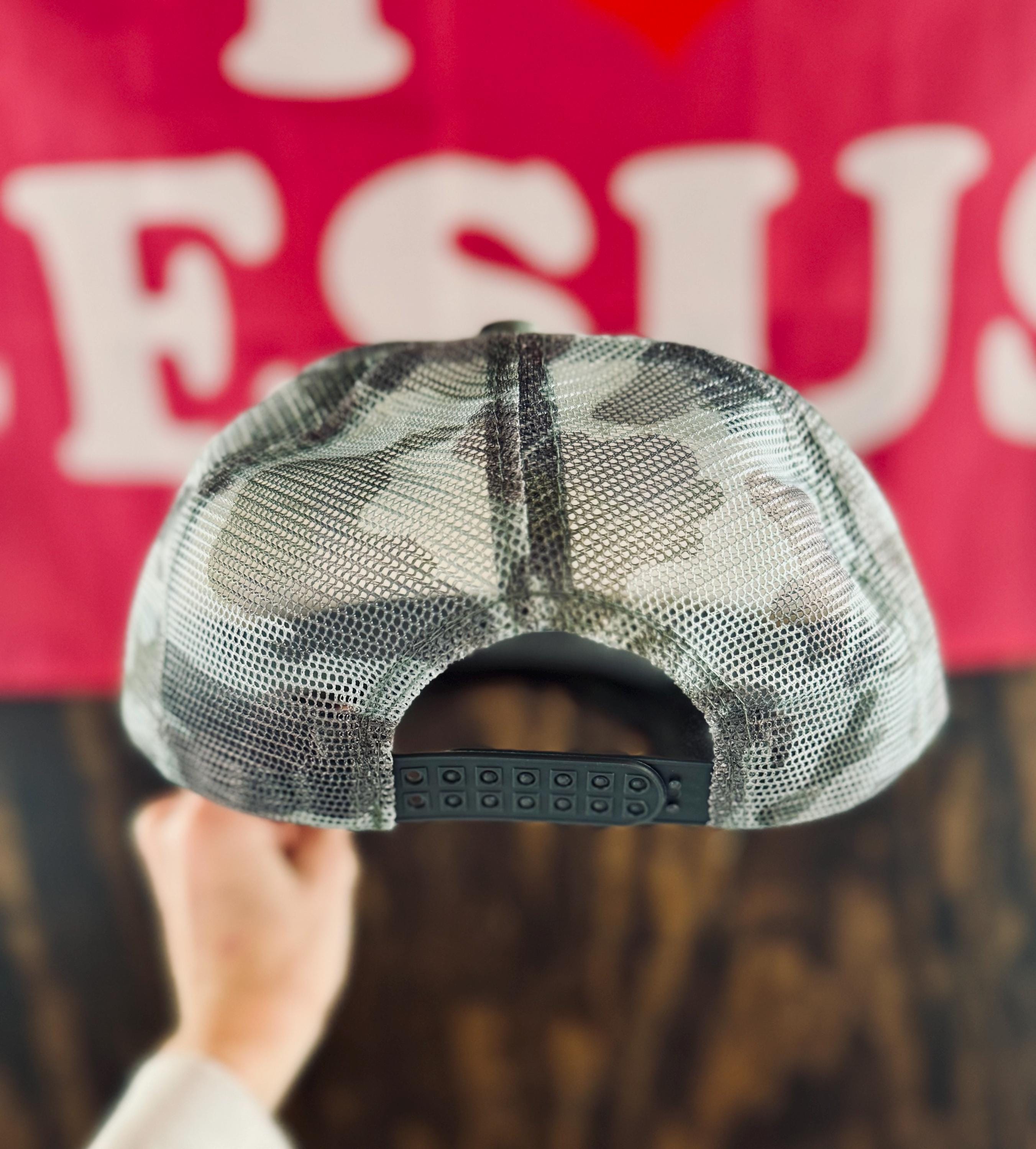 He Still Does Miracles Embroidered Trucker Hat