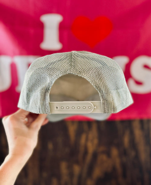 But God Embroidered Trucker Hat