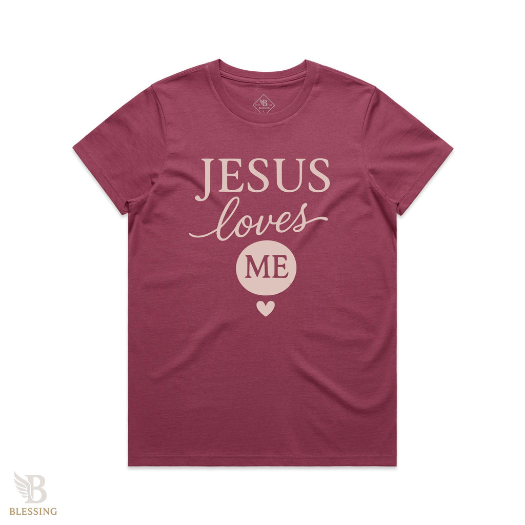 Women's Jesus Loves Me Tee
