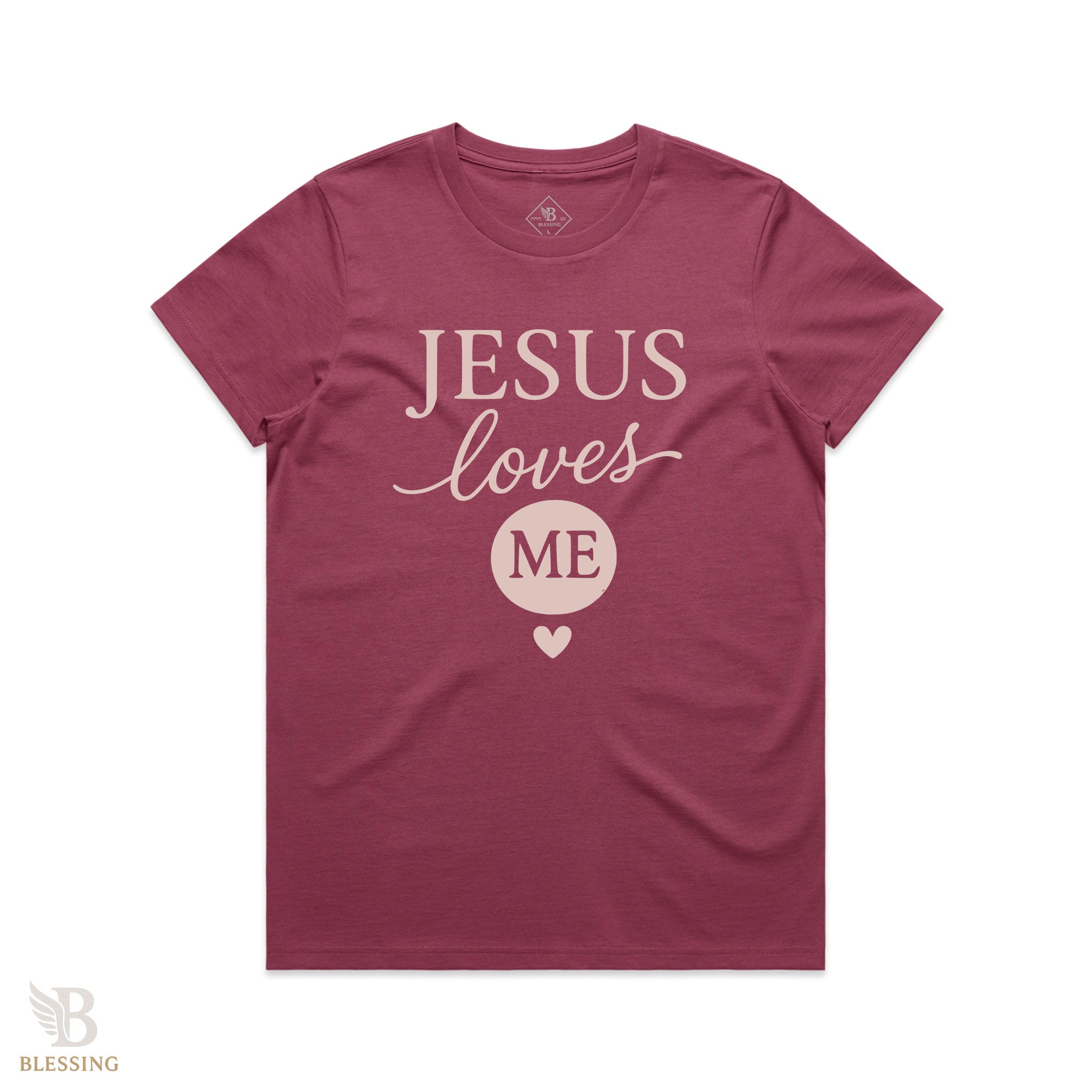 Women's Jesus Loves Me Tee