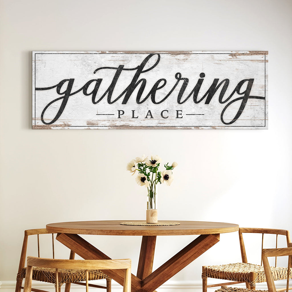 Gathering Place Sign