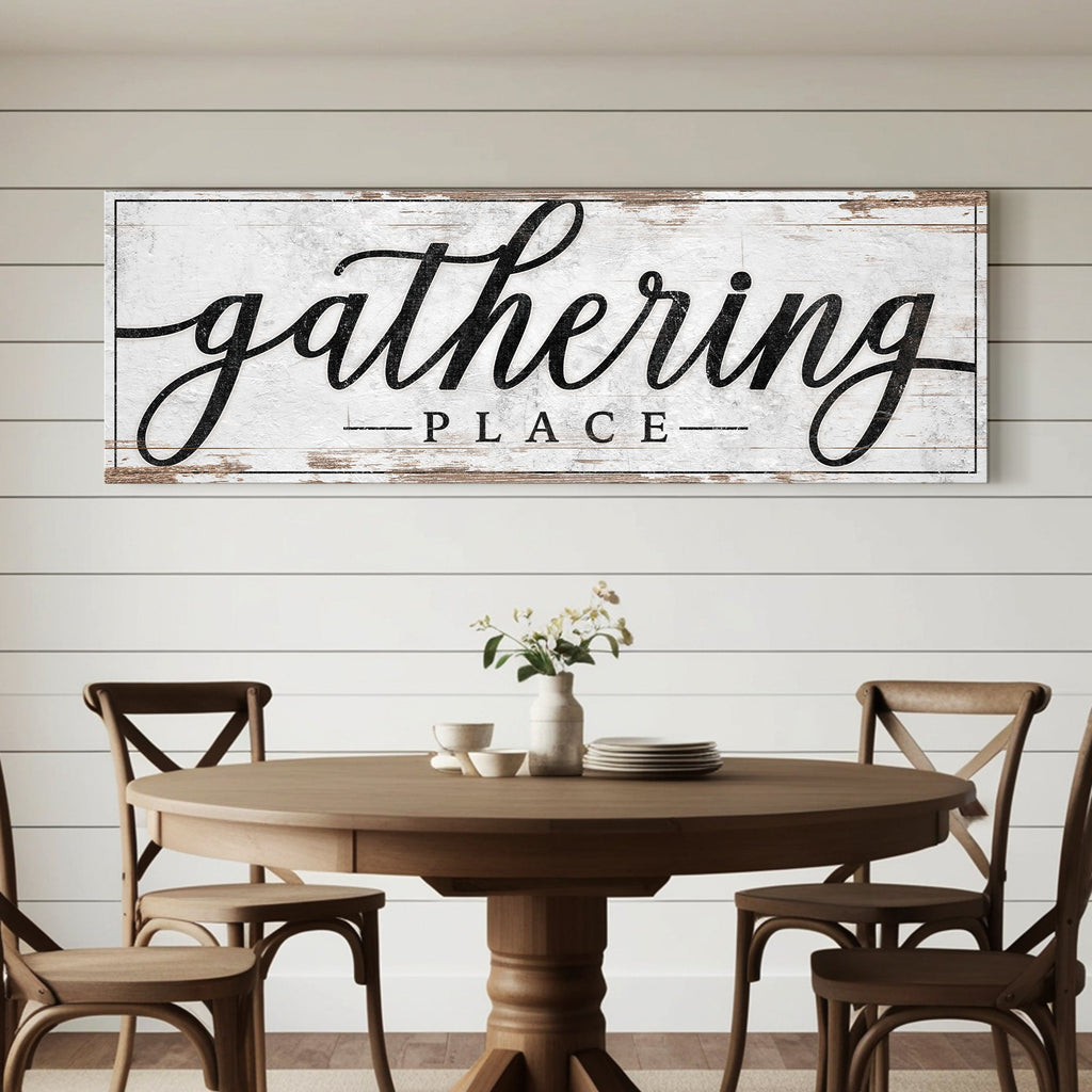 Gathering Place Sign