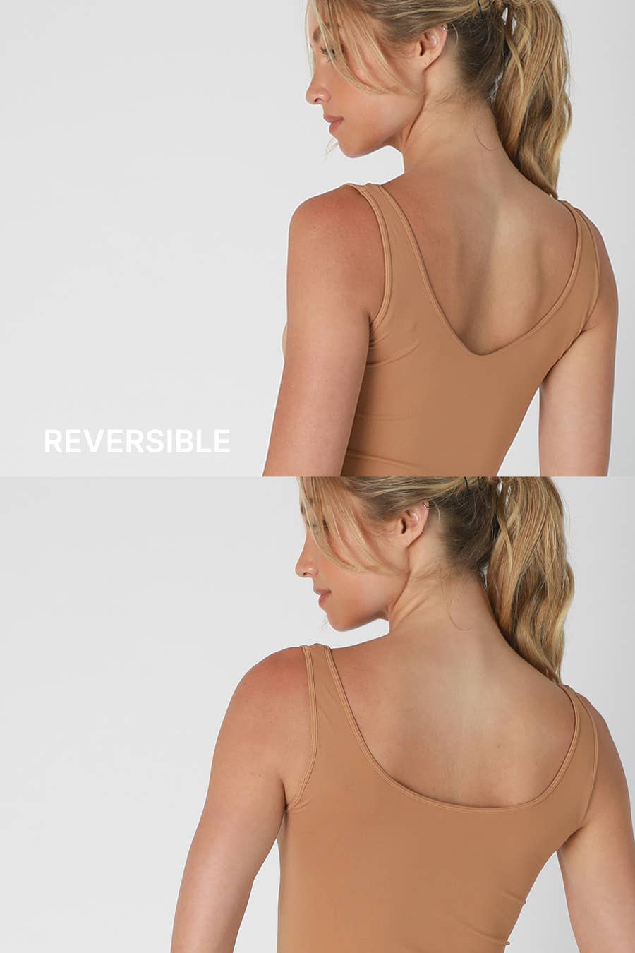 Reversible Seamless Tank Top - 4 colors available
