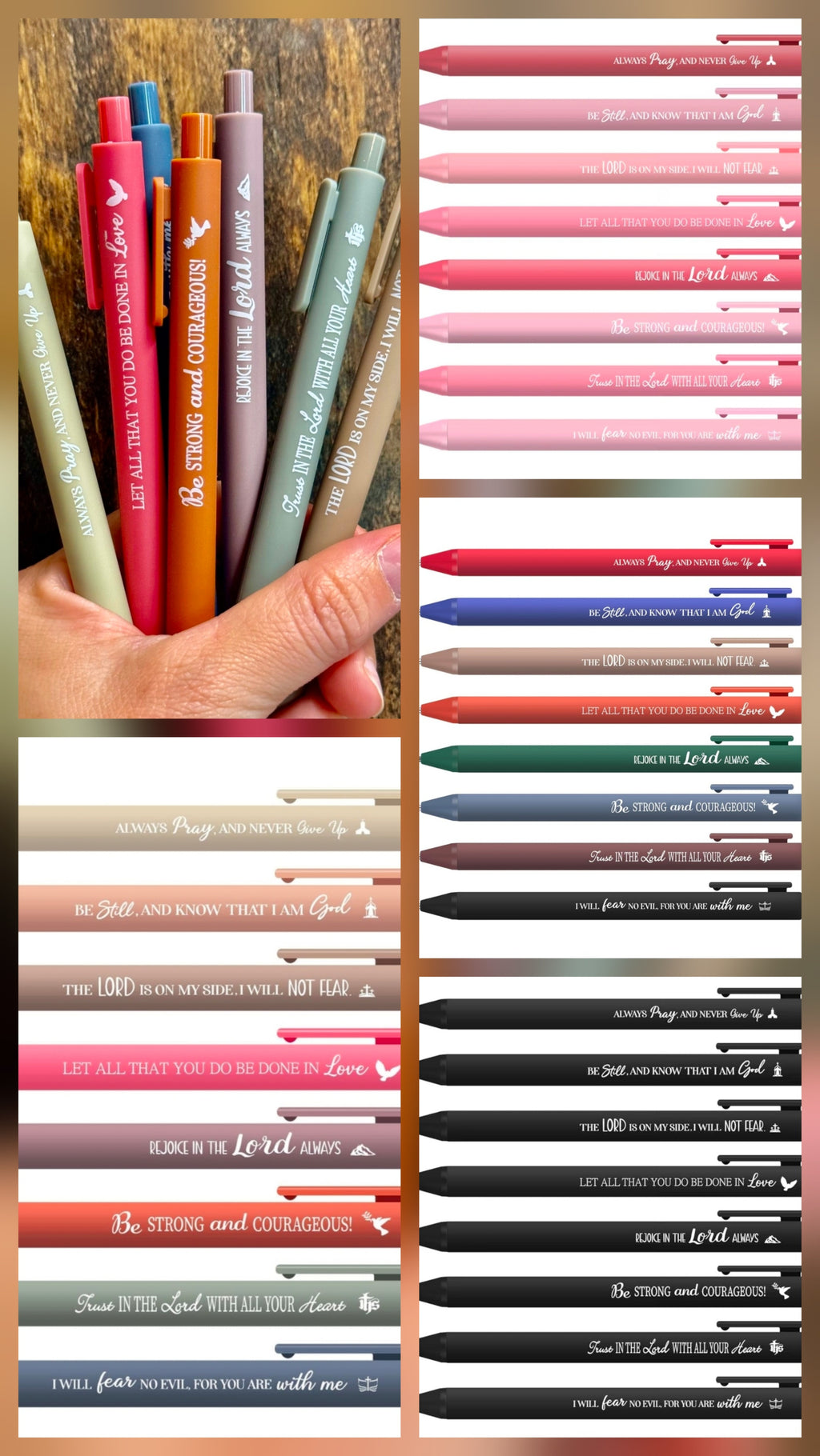 Smooth Writing Scripture Bible Pens