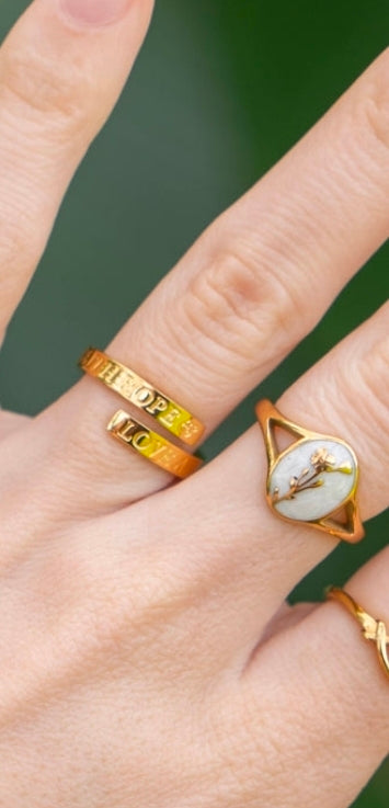 Faith Hope Love Ring