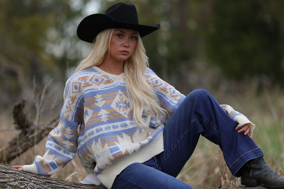 Southwestern Knit Sweater