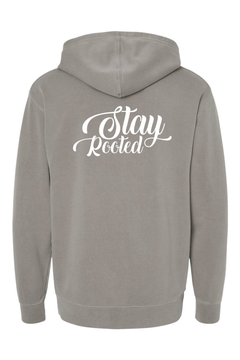 Stay Rooted Unisex Pigment-Dyed Hoodie