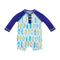 Boy's Surfboard Rash Guard One-Piece
