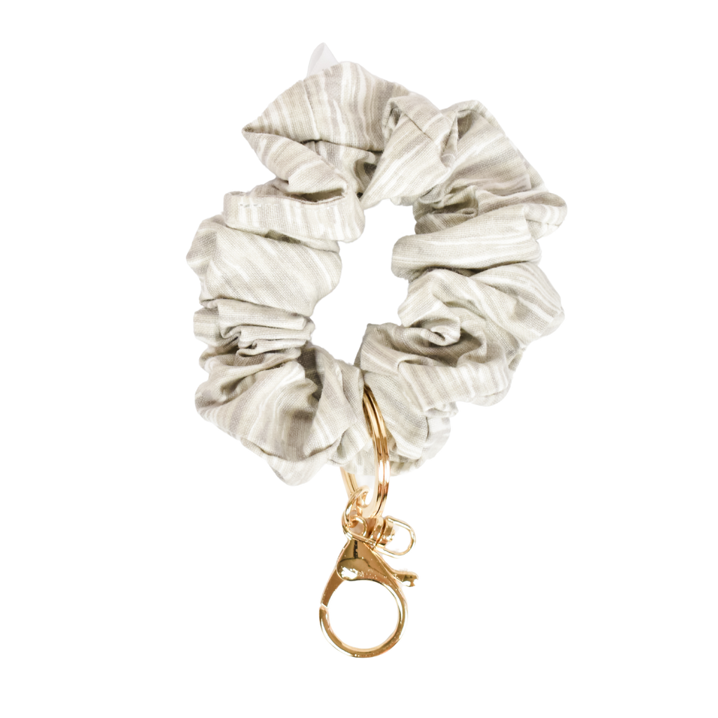 Winter Scrunchie Key Chain